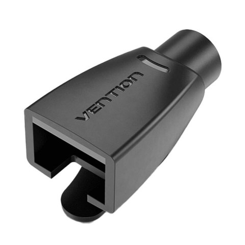 Osłona wtyku kabla RJ45 Vention IODB0-50 opakowanie 50 szt. czarna PVC Osłona wtyku kabla RJ45 Vention IODB0-50 opakowanie 50 szt. czarna PVC
