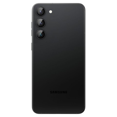 Spigen Optik.TR Camera Lens Protector 2-Pack - Szkło ochronne na obiektyw 2 szt. do Samsung Galaxy S23 / S23+ (Czarny)