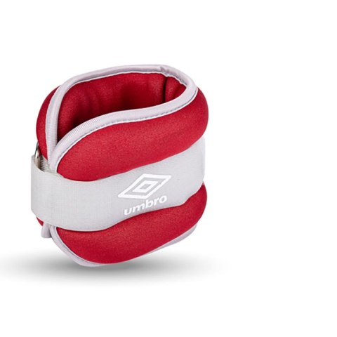 Umbro - Obciążniki na kostki i nadgarstki 2x1 kg (czerwony) Umbro - Obciążniki na kostki i nadgarstki 2x1 kg (czerwony)