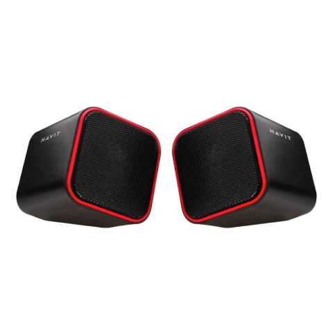 Głośnik USB 2.0 Havit HV-SK473 (Czarno-Czerwone) Głośnik USB 2.0 Havit HV-SK473 (Czarno-Czerwone)