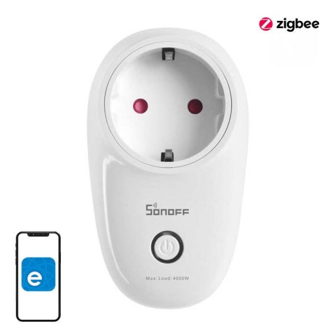 Inteligentne Gniazdko ZigBee Sonoff S26R2ZBTPF (Typ F) Inteligentne Gniazdko ZigBee Sonoff S26R2ZBTPF (Typ F)