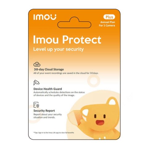 Karta Upominkowa IMOU Protect Plus (Plan Roczny) Karta Upominkowa IMOU Protect Plus (Plan Roczny)