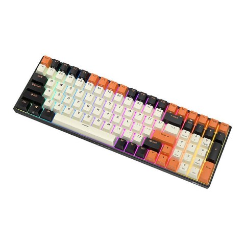 Klawiatura mechaniczna Royal Kludge RK100 RGB, brown switch (czarno-pomarańczowa) Klawiatura mechaniczna Royal Kludge RK100 RGB, brown switch (czarno-pomarańczowa)