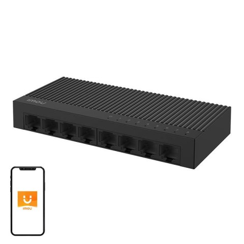 Switch LAN 8-portowy 100 Mb/s IMOU SF108C Switch LAN 8-portowy 100 Mb/s IMOU SF108C