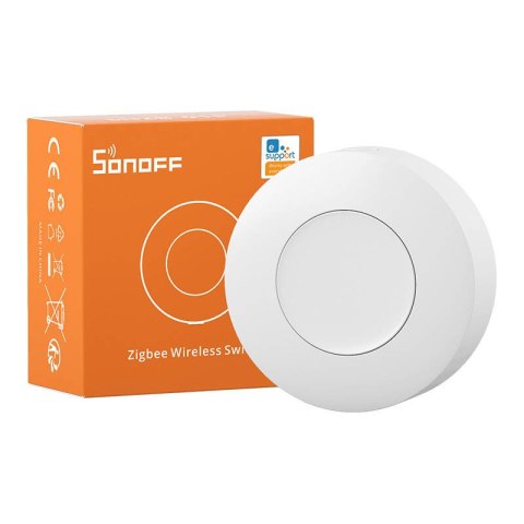 Inteligentny bezprzewodowy przycisk ZigBee Sonoff SNZB-01P (okrągły pilot) Inteligentny bezprzewodowy przycisk ZigBee Sonoff SNZB-01P (okrągły pilot)