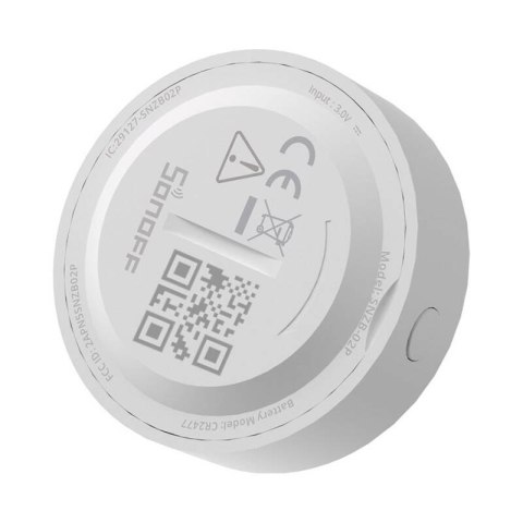 Inteligentny czujnik temperatury i wilgotności ZigBee Sonoff SNZB-02P (okrągły) Inteligentny czujnik temperatury i wilgotności ZigBee Sonoff SNZB-02P (okrągły)