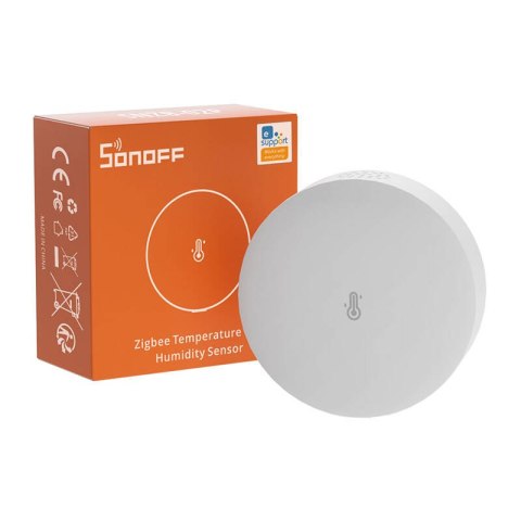 Inteligentny czujnik temperatury i wilgotności ZigBee Sonoff SNZB-02P (okrągły) Inteligentny czujnik temperatury i wilgotności ZigBee Sonoff SNZB-02P (okrągły)
