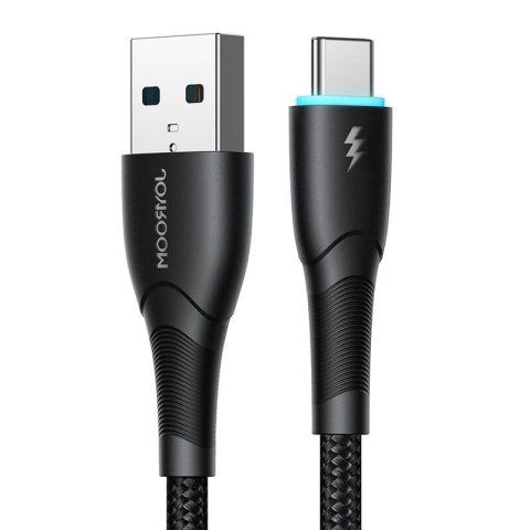 Kabel Joyroom SA32-AC3 Starry USB do USB-C, 3A, 1m czarny Kabel Joyroom SA32-AC3 Starry USB do USB-C, 3A, 1m czarny