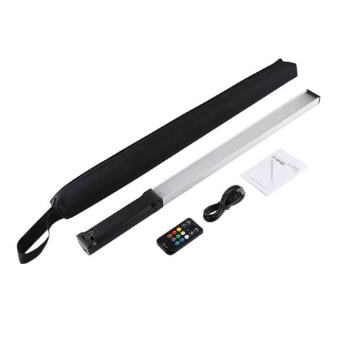 Kolorowa lampa fotograficzna LED PULUZ z pilotem (PU460B) Kolorowa lampa fotograficzna LED PULUZ z pilotem (PU460B)