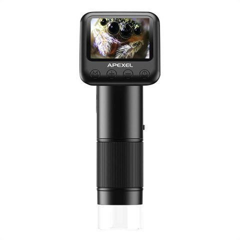 Mikroskop cyfrowy LCD APEXEL APL-MS008 (czarny) Mikroskop cyfrowy LCD APEXEL APL-MS008 (czarny)