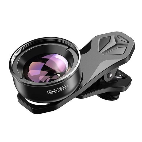 Obiektyw do telefonu APEXEL APL-HB100MM 100mm makro (czarny) Obiektyw do telefonu APEXEL APL-HB100MM 100mm makro (czarny)