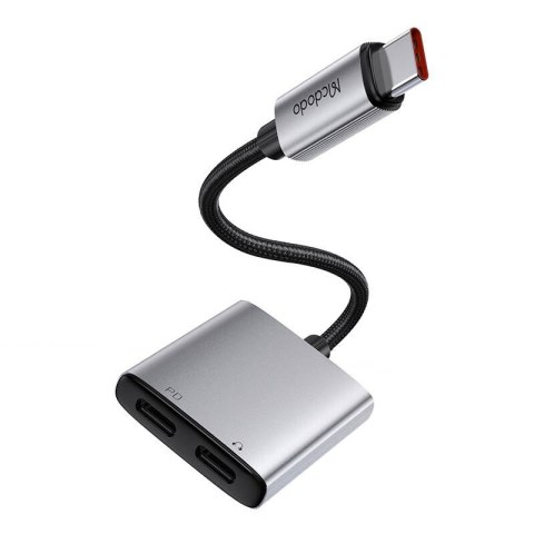 Adapter audio 2w1 USB-C do 2x USB C Mcdodo CA-5570 Adapter audio 2w1 USB-C do 2x USB C Mcdodo CA-5570