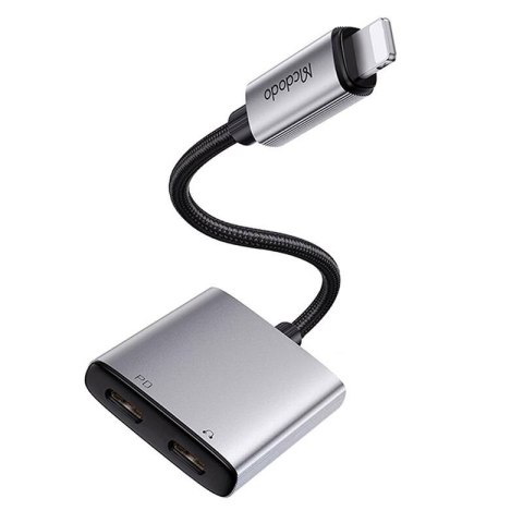 Adapter audio 2w1 lightning do 2x lightning Mcdodo CA-5560 Adapter audio 2w1 lightning do 2x lightning Mcdodo CA-5560