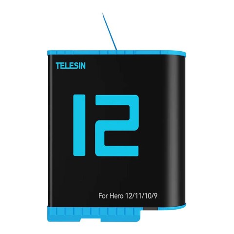 Akumulator bateria Telesin do GoPro Hero 12 / 11 / 10 / 9 (1750 mAh) - GP-BTR-901-D Akumulator bateria Telesin do GoPro Hero 12 / 11 / 10 / 9 (1750 mAh) - GP-BTR-901-D