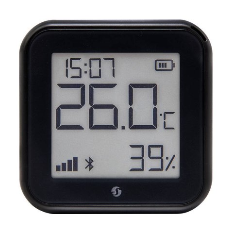 Czujnik temperatury i wilgotności WiFi Shelly H&T Gen3 (czarny)