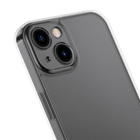 Etui Baseus Frosted Glass Case do iPhone 13 Pro (czarne) + szkło hartowane Etui Baseus Frosted Glass Case do iPhone 13 Pro (czarne) + szkło hartowane