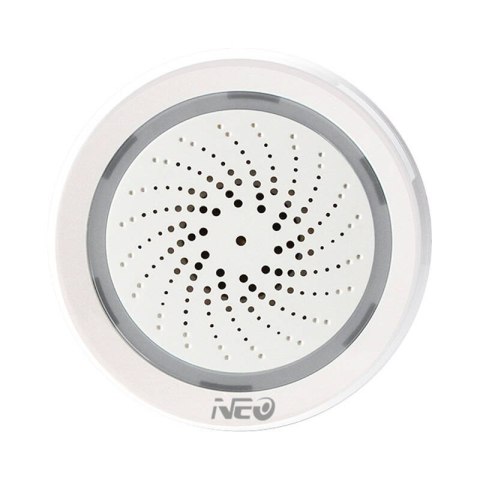 Inteligentna Syrena Alarmowa NEO NAS-AB02W, 100dB, WiFi TUYA Inteligentna Syrena Alarmowa NEO NAS-AB02W, 100dB, WiFi TUYA