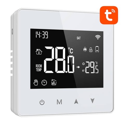 Inteligentny termostat Avatto ZWT198 ZigBee TUYA Inteligentny termostat Avatto ZWT198 ZigBee TUYA