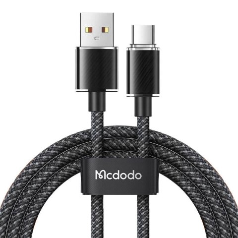 Kabel USB-A do USB-C Mcdodo CA-3650, 1.2m (czarny) Kabel USB-A do USB-C Mcdodo CA-3650, 1.2m (czarny)