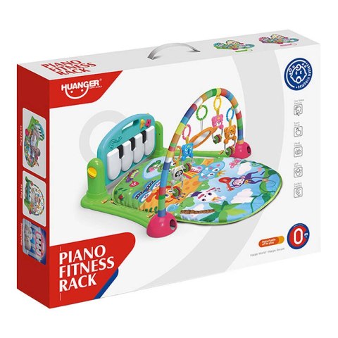 Mata edukacyjna z pianinkiem Huanger HE0603 Mata edukacyjna z pianinkiem Huanger HE0603