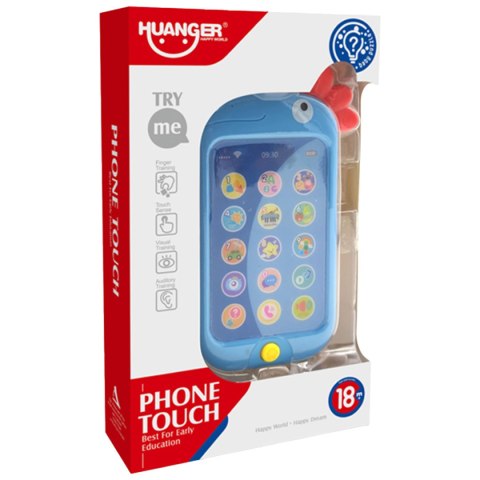 Zabawkowy telefon Huanger HE8035 (niebieski) Zabawkowy telefon Huanger HE8035 (niebieski)