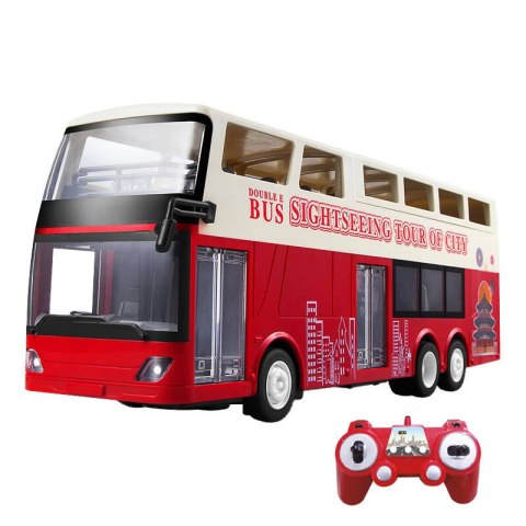 Autobus Turystyczny zdalnie sterowany RC na pilota 1:18 Double Eagle (czerwony) E640-003 Autobus Turystyczny zdalnie sterowany RC na pilota 1:18 Double Eagle (czerwony) E640-003