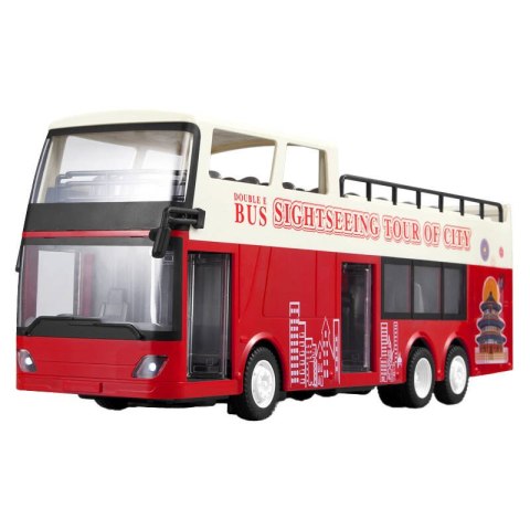 Autobus Turystyczny zdalnie sterowany RC na pilota 1:18 Double Eagle (czerwony) E640-003 Autobus Turystyczny zdalnie sterowany RC na pilota 1:18 Double Eagle (czerwony) E640-003