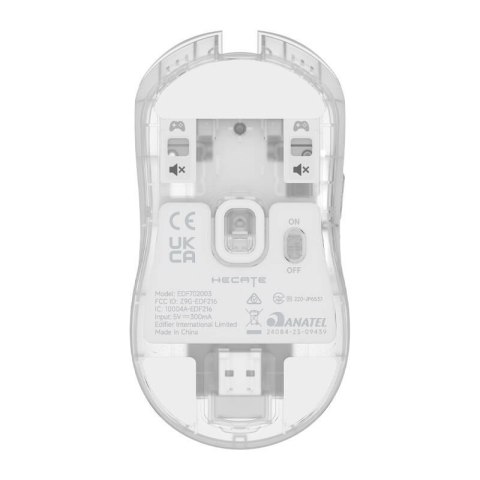 Bezprzewodowa myszka Gamingowa Edifier HECATE G3M PRO 26000DPI (transparentna) Bezprzewodowa myszka Gamingowa Edifier HECATE G3M PRO 26000DPI (transparentna)