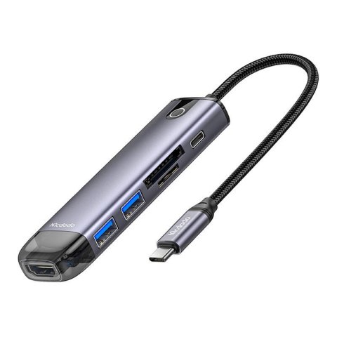 Hub USB-C Mcdodo HU-7420 6w1 (USB-C, HDMI, VGA, USB3.0*2, USB3.0*2, SD, TF) Hub USB-C Mcdodo HU-7420 6w1 (USB-C, HDMI, VGA, USB3.0*2, USB3.0*2, SD, TF)