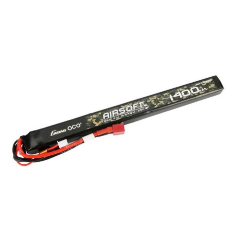 Akumulator Gens ace 25C 1400mAh 3S1P 11.1V Airsoft Gun Lipo z konektorem T Plug Akumulator Gens ace 25C 1400mAh 3S1P 11.1V Airsoft Gun Lipo z konektorem T Plug