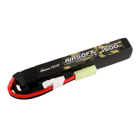 Akumulator Gens ace 25C 1500mAh 3S1P 11.1V Airsoft Gun Lipo z konektorem mini Tamiya Plug Akumulator Gens ace 25C 1500mAh 3S1P 11.1V Airsoft Gun Lipo z konektorem mini Tamiya Plug