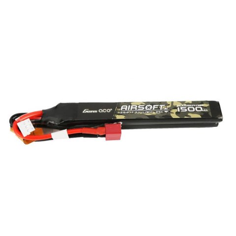 Akumulator Gens ace 25C 1500mAh 3S1P 11.1V Airsoft Gun Lipo z konektorem mini Tamiya Plug Akumulator Gens ace 25C 1500mAh 3S1P 11.1V Airsoft Gun Lipo z konektorem mini Tamiya Plug