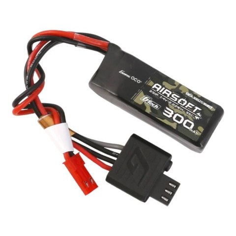 Akumulator Gens ace G-Tech 35C 300mAh 2S1P 7.4V Airsoft Gun Lipo z konektorem JST-SYP Plug Akumulator Gens ace G-Tech 35C 300mAh 2S1P 7.4V Airsoft Gun Lipo z konektorem JST-SYP Plug