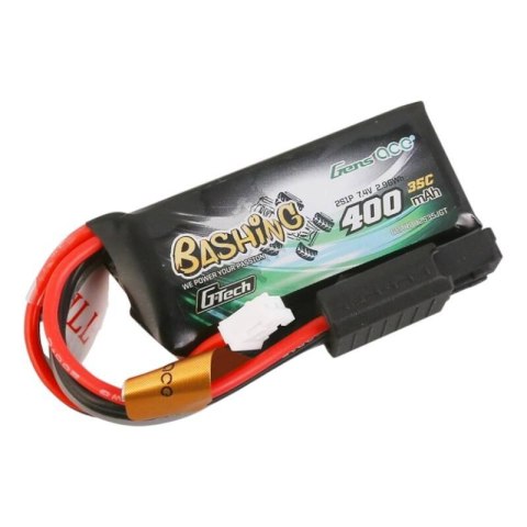Akumulator Gens ace G-Tech 400mAh 7.4V 2S1P 35C Lipo z konektorem JST-PHR Plug-Bashing Series Akumulator Gens ace G-Tech 400mAh 7.4V 2S1P 35C Lipo z konektorem JST-PHR Plug-Bashing Series