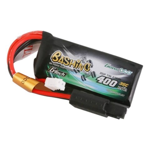 Akumulator Gens ace G-Tech 400mAh 7.4V 2S1P 35C Lipo z konektorem JST-PHR Plug-Bashing Series Akumulator Gens ace G-Tech 400mAh 7.4V 2S1P 35C Lipo z konektorem JST-PHR Plug-Bashing Series