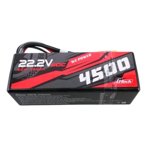 Akumulator Gens ace G-Tech 4500mAh 6S1P 22.2V 60C HardCase RC car Lipo 14# Akumulator Gens ace G-Tech 4500mAh 6S1P 22.2V 60C HardCase RC car Lipo 14#