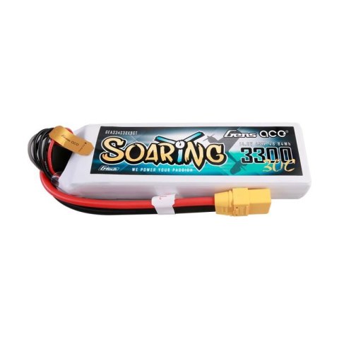 Akumulator Gens ace G-Tech Soaring 3300mAh 14.8V 30C 4S1P Lipo Battery Akumulator Gens ace G-Tech Soaring 3300mAh 14.8V 30C 4S1P Lipo Battery