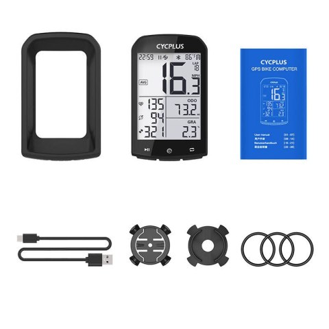 Komputer rowerowy Cycplus M1- kompatybilne z: Strava, Trainingpeaks itp. Komputer rowerowy Cycplus M1- kompatybilne z: Strava, Trainingpeaks itp.