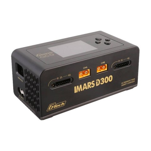 Ładowarka Gens Ace IMARS D300 G-Tech Channel AC/DC 300W/700W RC Czarna Ładowarka Gens Ace IMARS D300 G-Tech Channel AC/DC 300W/700W RC Czarna