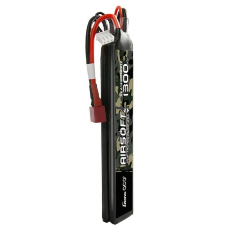 Akumulator Gens ace 25C 1300mAh 2S1P 7.4V Saddle Airsoft Gun Lipo z konektorem T Akumulator Gens ace 25C 1300mAh 2S1P 7.4V Saddle Airsoft Gun Lipo z konektorem T