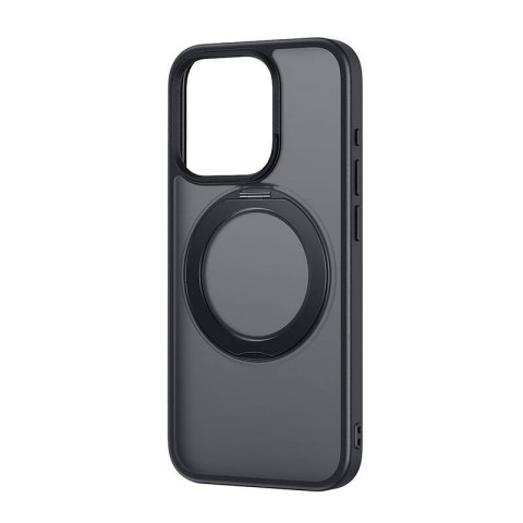 Etui Baseus SkyRing Magnetic ze stojakiem dla iP 13 Pro + szkło hartowane i zestaw czyszczący (czarny) Etui Baseus SkyRing Magnetic ze stojakiem dla iP 13 Pro + szkło hartowane i zestaw czyszczący (czarny)