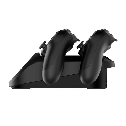 Podwójna stacja dokująca do kontrolera / GamePada do PS4 iPega PG-9180 (czarna) Podwójna stacja dokująca do kontrolera / GamePada do PS4 iPega PG-9180 (czarna)