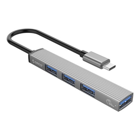 Adapter Hub Orico USB do USB 3.0 + 3x USB 2.0 (szary) Adapter Hub Orico USB do USB 3.0 + 3x USB 2.0 (szary)