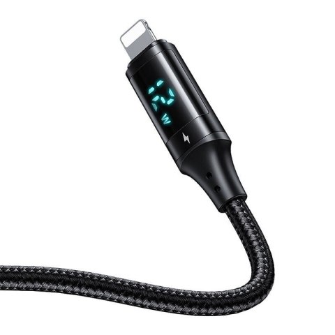 Kabel z wyświetlaczem USB do Lightning Mcdodo CA-1060, 1.2m (czarny) Kabel z wyświetlaczem USB do Lightning Mcdodo CA-1060, 1.2m (czarny)