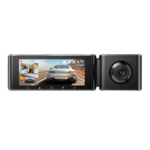 Kamera przednia 4K, tylna 1080p i wewnętrzna IR, Azdome M550Pro, WiFi 5G/2,4G, GPS, G-Sensor, USB mini + karta pamięci 64GB Kamera przednia 4K, tylna 1080p i wewnętrzna IR, Azdome M550Pro, WiFi 5G/2,4G, GPS, G-Sensor, USB mini + karta pamięci 64GB