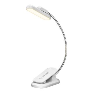 Lampka bezprzewodowa obrotowa Glocusent GLCSNTA2404, USB-C 1000mAh biała