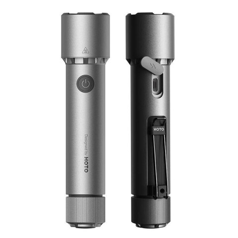 Latarka taktyczna HOTO QWSDT005, 2300lm, IP68, 3100mAh, USB-C Latarka taktyczna HOTO QWSDT005, 2300lm, IP68, 3100mAh, USB-C