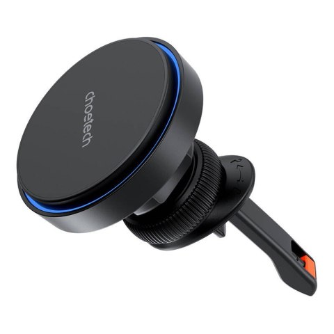 Magnetyczny uchwyt samochodowy Choetech T205-F z ładowarką 15W (czarny) Magnetyczny uchwyt samochodowy Choetech T205-F z ładowarką 15W (czarny)