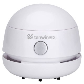 Mini odkurzacz biurkowy bezprzewodowy Tenwin 8052-2 micro USB (biały)