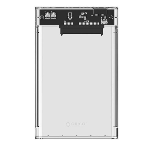 Obudowa dysku Orico 2139 HDD/SSD 2,5", 5Gbps, USB-A do USB Micro-B (przezroczysta) Obudowa dysku Orico 2139 HDD/SSD 2,5", 5Gbps, USB-A do USB Micro-B (przezroczysta)